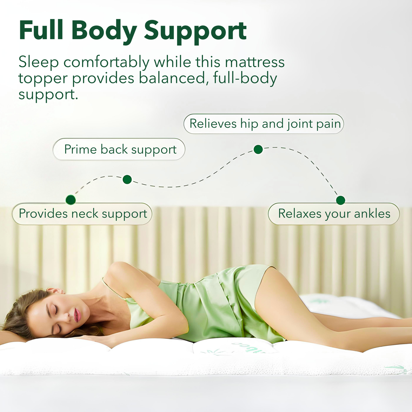 Bamboo Mattress Topper