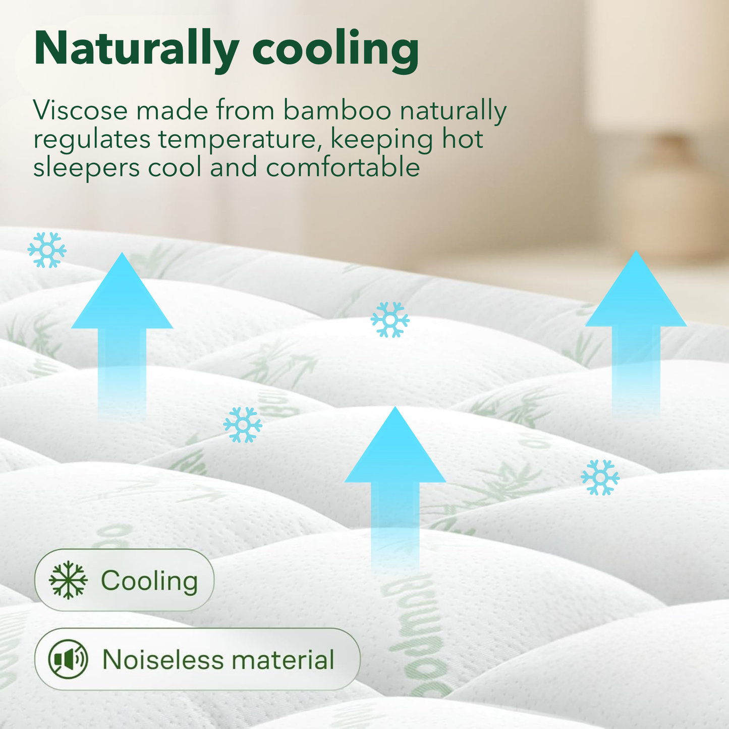 Bamboo Mattress Topper